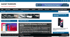 Desktop Screenshot of gadget-rumours.com