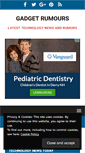Mobile Screenshot of gadget-rumours.com